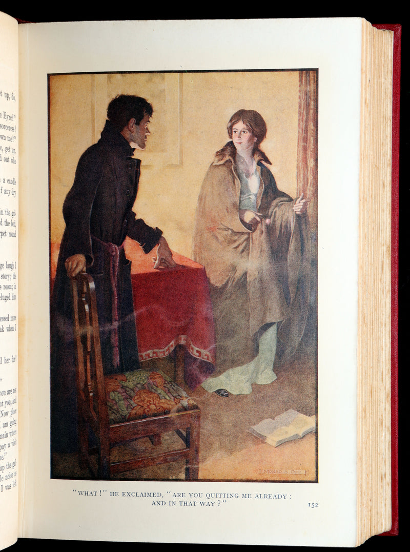 1921 First Illustrated Edition by Monro S. Orr - Jane Eyre by Charlotte Bronte