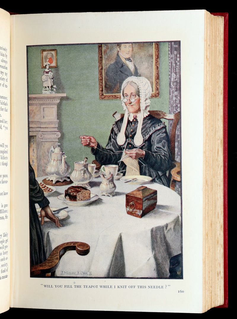 1921 First Illustrated Edition by Monro S. Orr - Jane Eyre by Charlotte Bronte