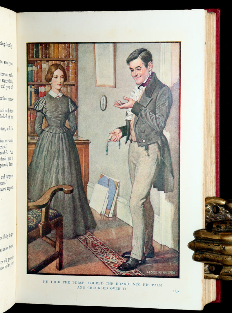 1921 First Illustrated Edition by Monro S. Orr - Jane Eyre by Charlotte Bronte