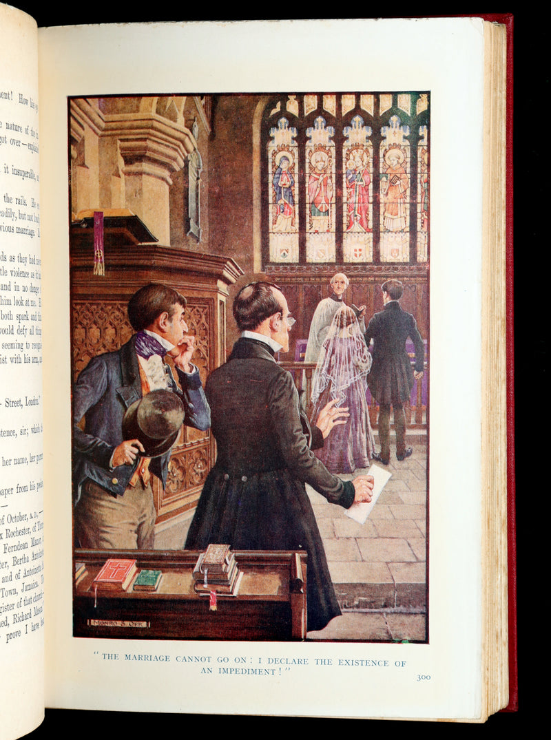 1921 First Illustrated Edition by Monro S. Orr - Jane Eyre by Charlotte Bronte