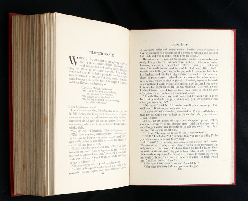 1921 First Illustrated Edition by Monro S. Orr - Jane Eyre by Charlotte Bronte
