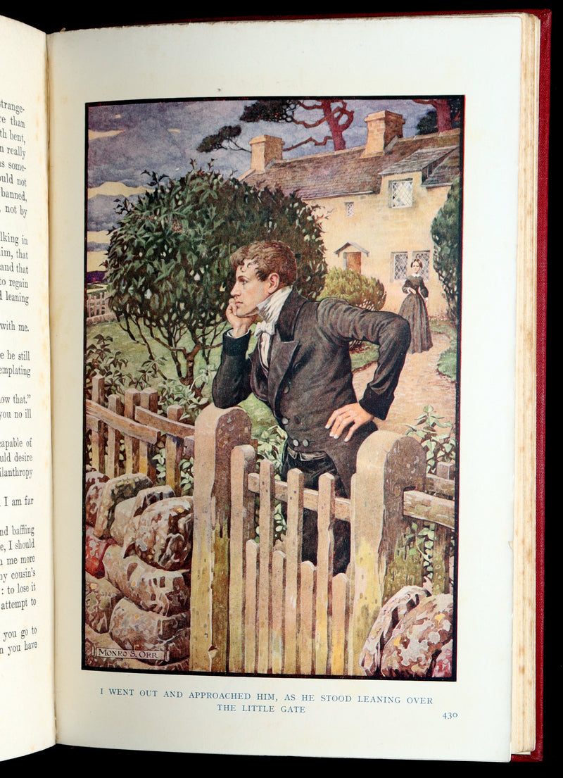 1921 First Illustrated Edition by Monro S. Orr - Jane Eyre by Charlotte Bronte