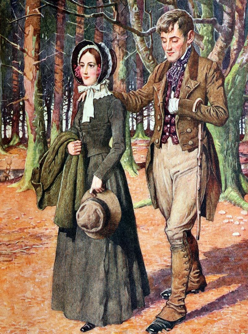 1921 First Illustrated Edition by Monro S. Orr - Jane Eyre by Charlotte Bronte