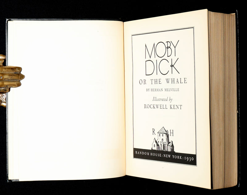 1930 Rare First Edition - Moby Dick by Melville illustrated by Rockwell Kent