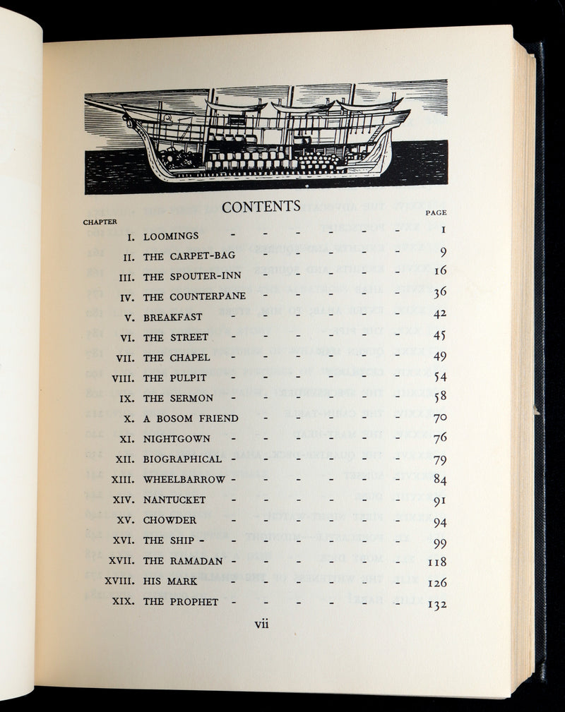 1930 Rare First Edition - Moby Dick by Melville illustrated by Rockwell Kent