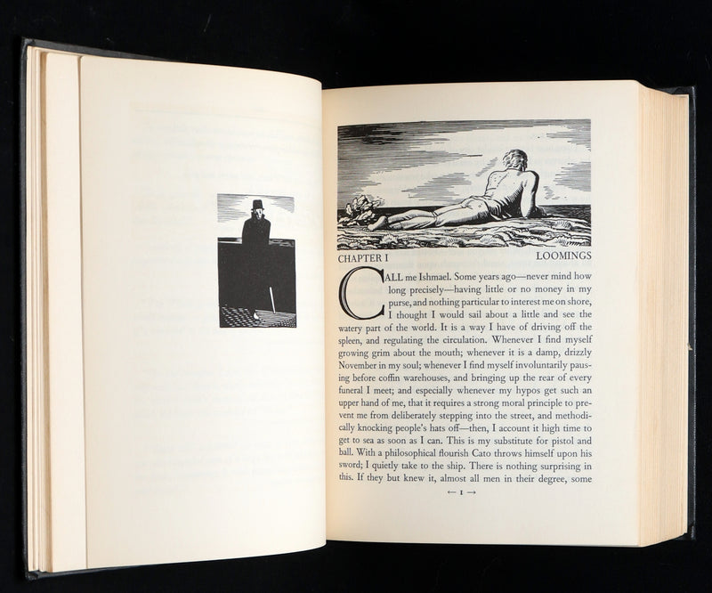 1930 Rare First Edition - Moby Dick by Melville illustrated by Rockwell Kent