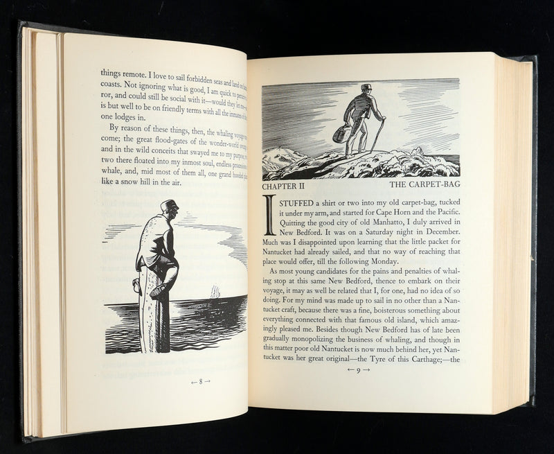 1930 Rare First Edition - Moby Dick by Melville illustrated by Rockwell Kent