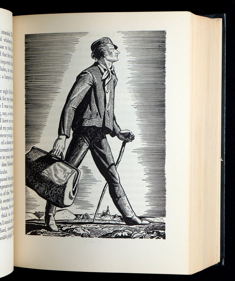 1930 Rare First Edition - Moby Dick by Melville illustrated by Rockwell Kent