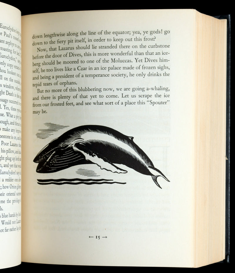1930 Rare First Edition - Moby Dick by Melville illustrated by Rockwell Kent