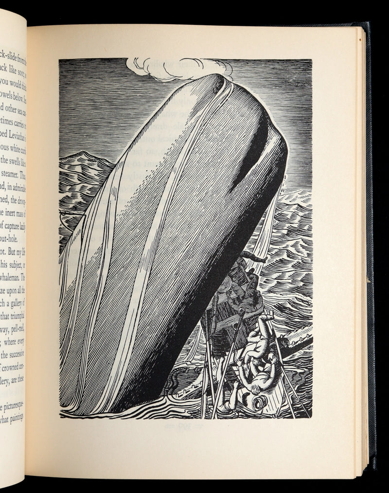 1930 Rare First Edition - Moby Dick by Melville illustrated by Rockwell Kent