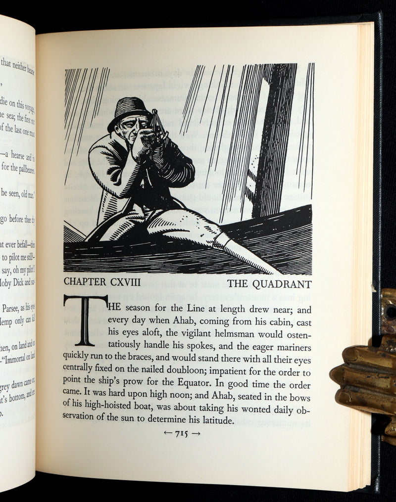 1930 Rare First Edition - Moby Dick by Melville illustrated by Rockwell Kent