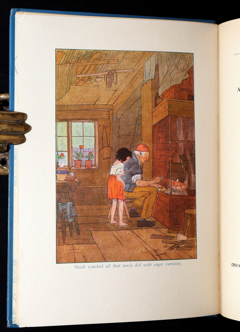 1921 First Edition illustrated by Maginel Wright Enright- Heidi by Johanna Spyri