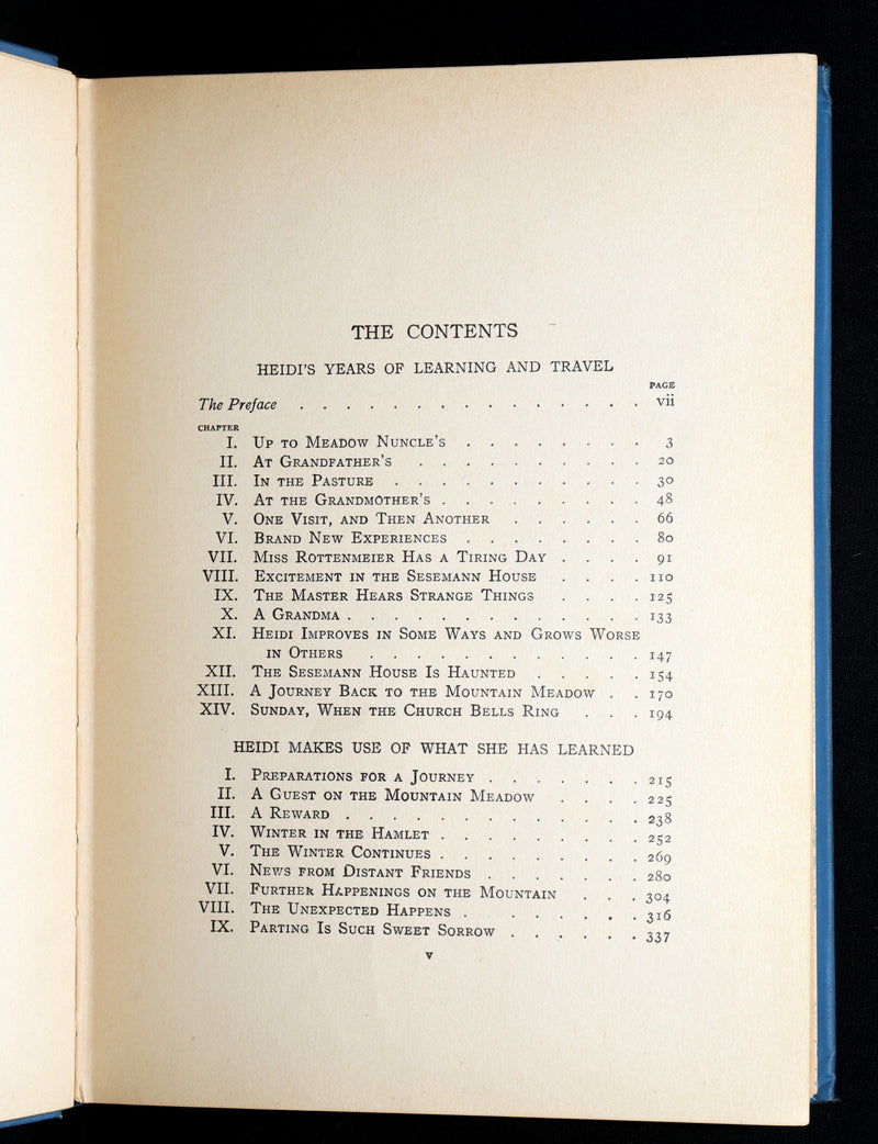 1921 First Edition illustrated by Maginel Wright Enright- Heidi by Johanna Spyri