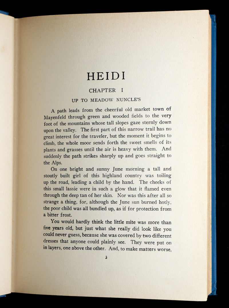 1921 First Edition illustrated by Maginel Wright Enright- Heidi by Johanna Spyri