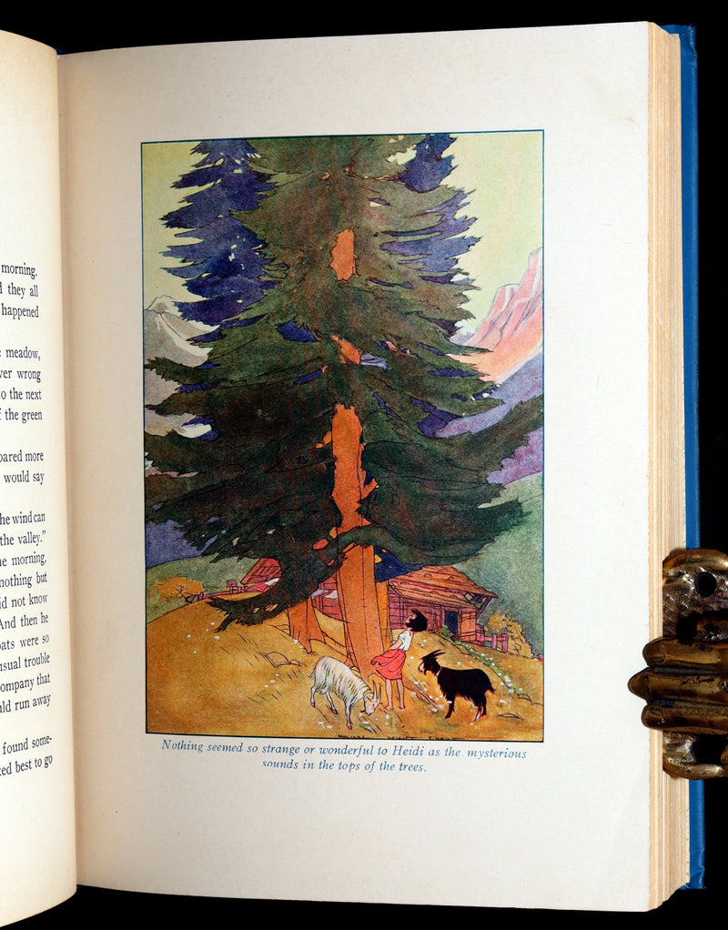 1921 First Edition illustrated by Maginel Wright Enright- Heidi by Johanna Spyri