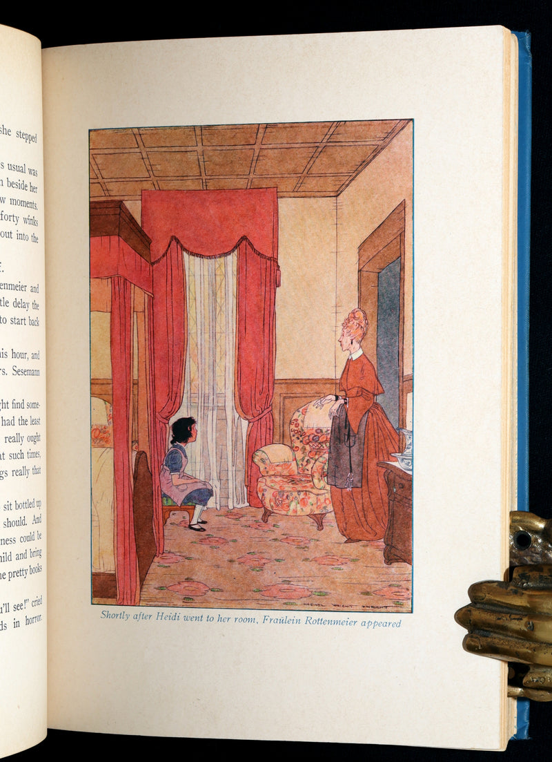 1921 First Edition illustrated by Maginel Wright Enright- Heidi by Johanna Spyri