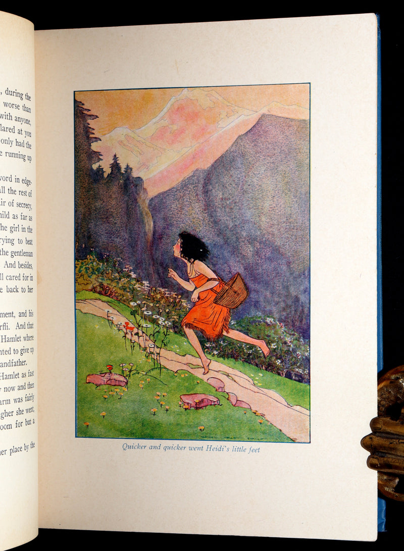 1921 First Edition illustrated by Maginel Wright Enright- Heidi by Johanna Spyri