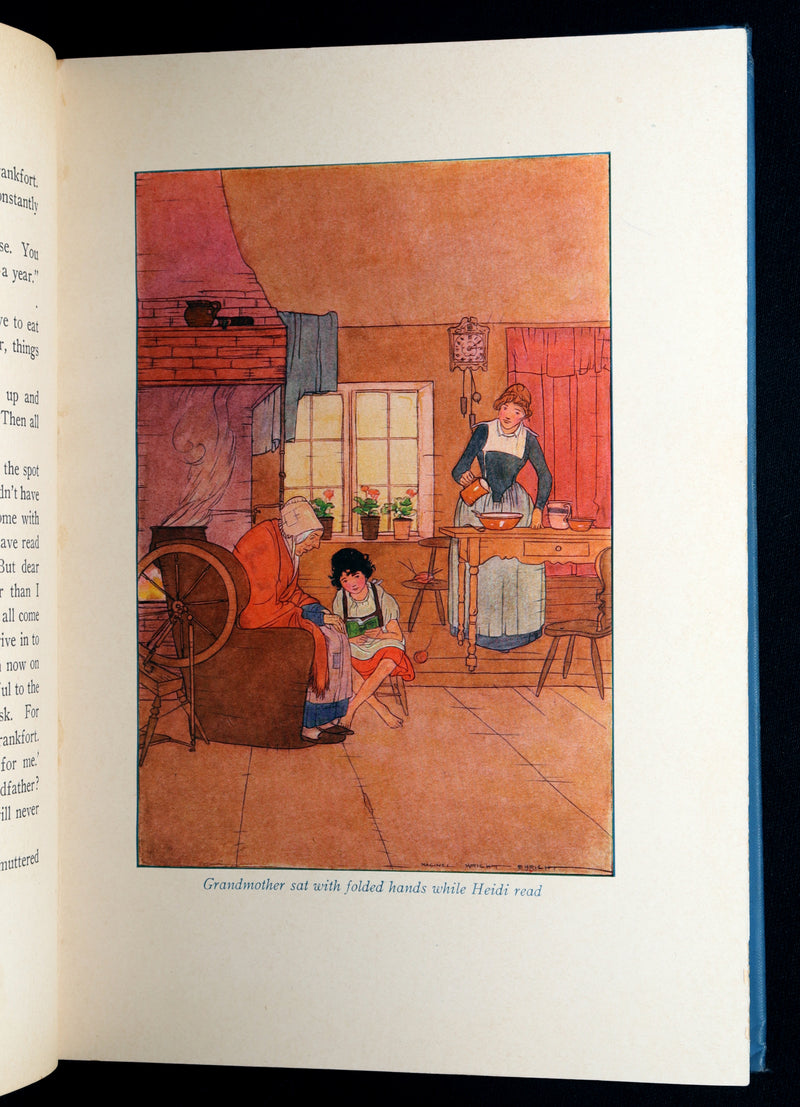 1921 First Edition illustrated by Maginel Wright Enright- Heidi by Johanna Spyri