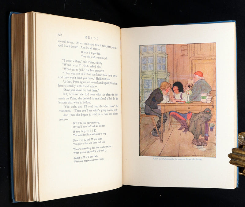 1921 First Edition illustrated by Maginel Wright Enright- Heidi by Johanna Spyri