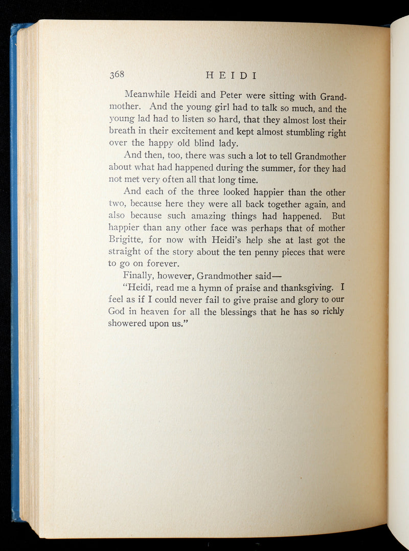 1921 First Edition illustrated by Maginel Wright Enright- Heidi by Johanna Spyri
