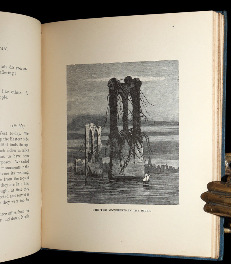 1889 Rare Precursors of Science Fiction - The Last American by J.A. Mitchell