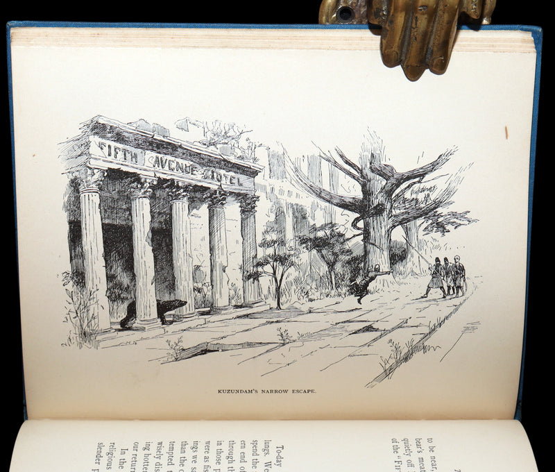 1889 Rare Precursors of Science Fiction - The Last American by J.A. Mitchell