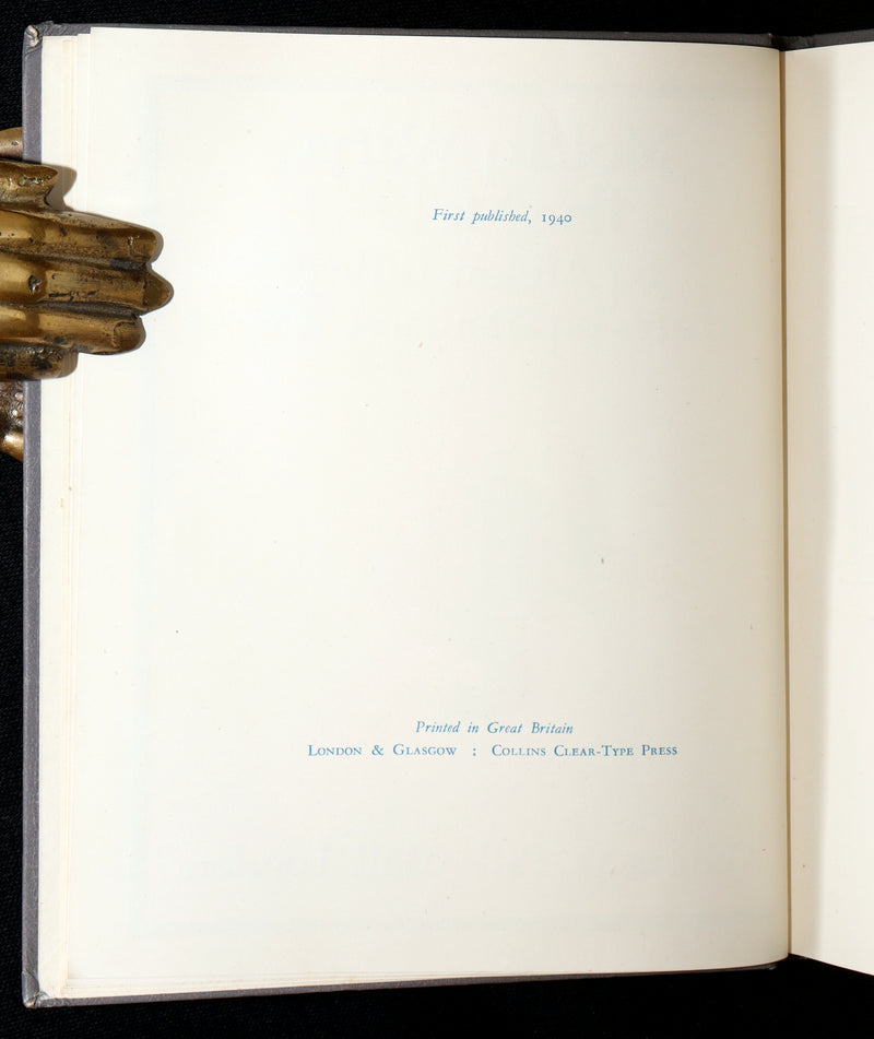 1940 Rare First Edition - Moldy Warp the Mole Illustrated by Margaret Tempest