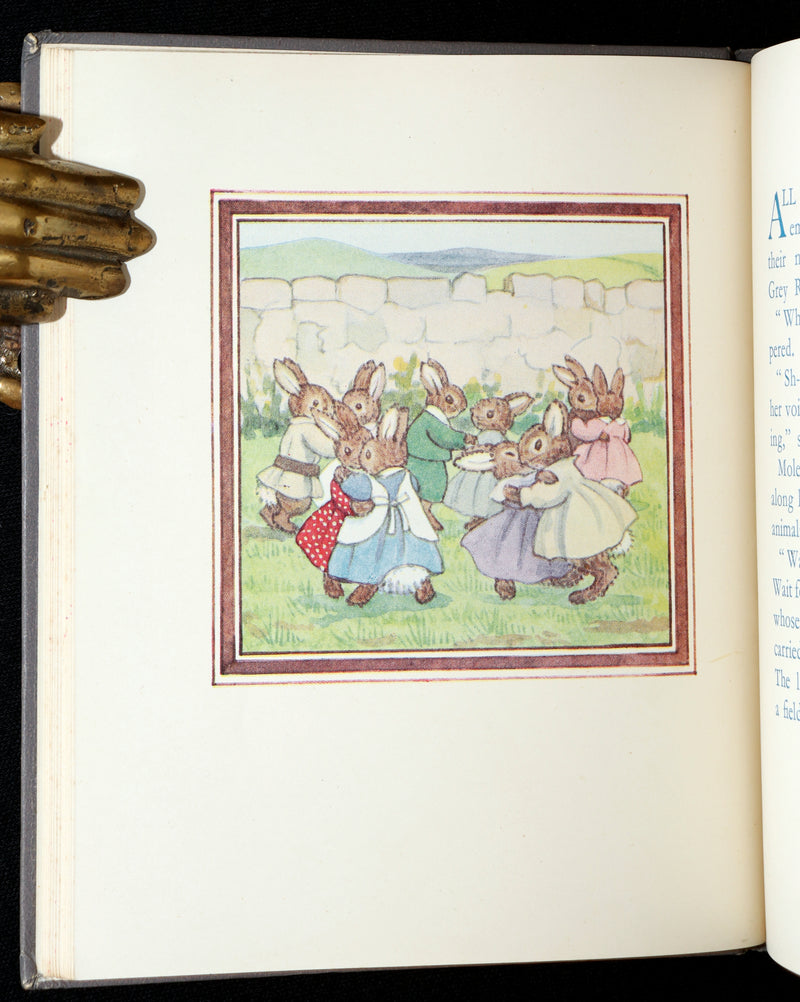 1940 Rare First Edition - Moldy Warp the Mole Illustrated by Margaret Tempest