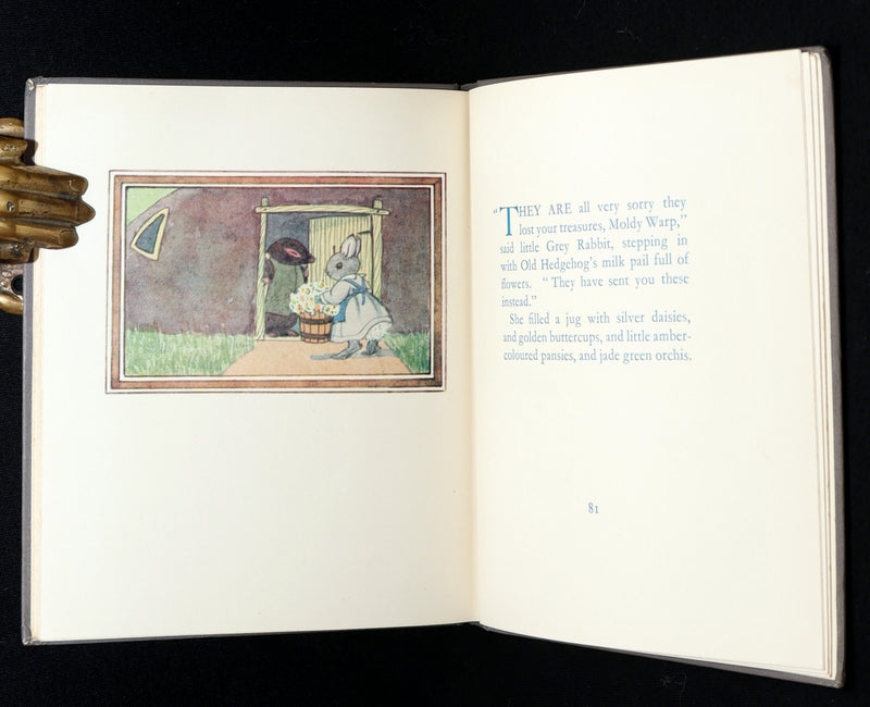 1940 Rare First Edition - Moldy Warp the Mole Illustrated by Margaret Tempest