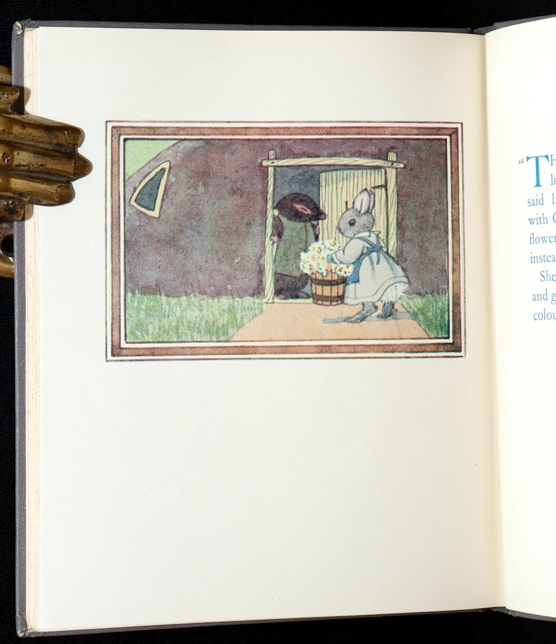 1940 Rare First Edition - Moldy Warp the Mole Illustrated by Margaret Tempest