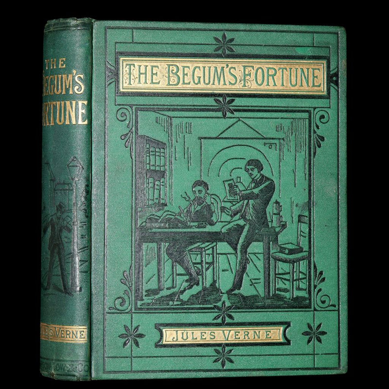 1882 Rare Edition- Jules Verne The Begum's Fortune With Mutineers of the Bounty