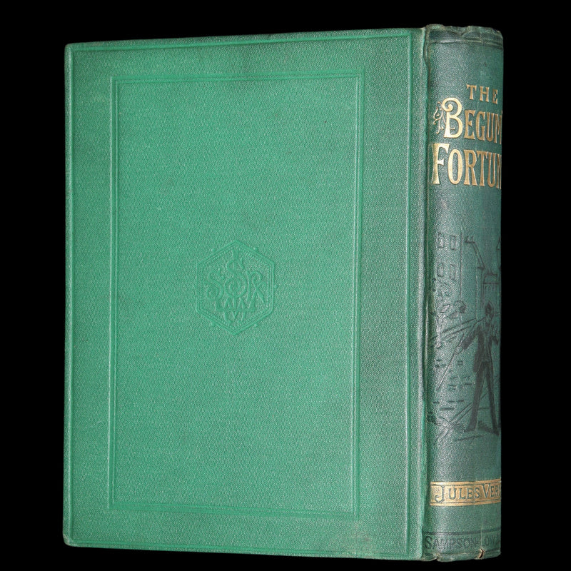 1882 Rare Edition- Jules Verne The Begum's Fortune With Mutineers of the Bounty