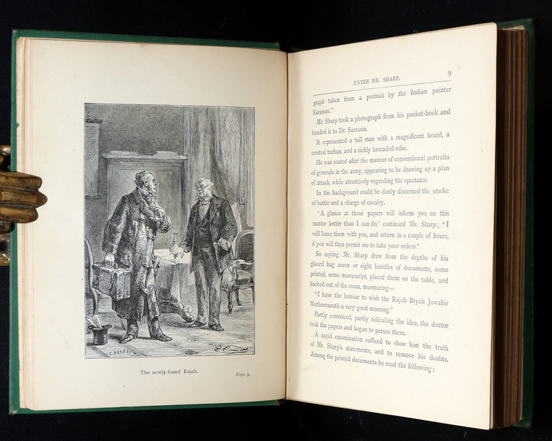 1882 Rare Edition- Jules Verne The Begum's Fortune With Mutineers of the Bounty