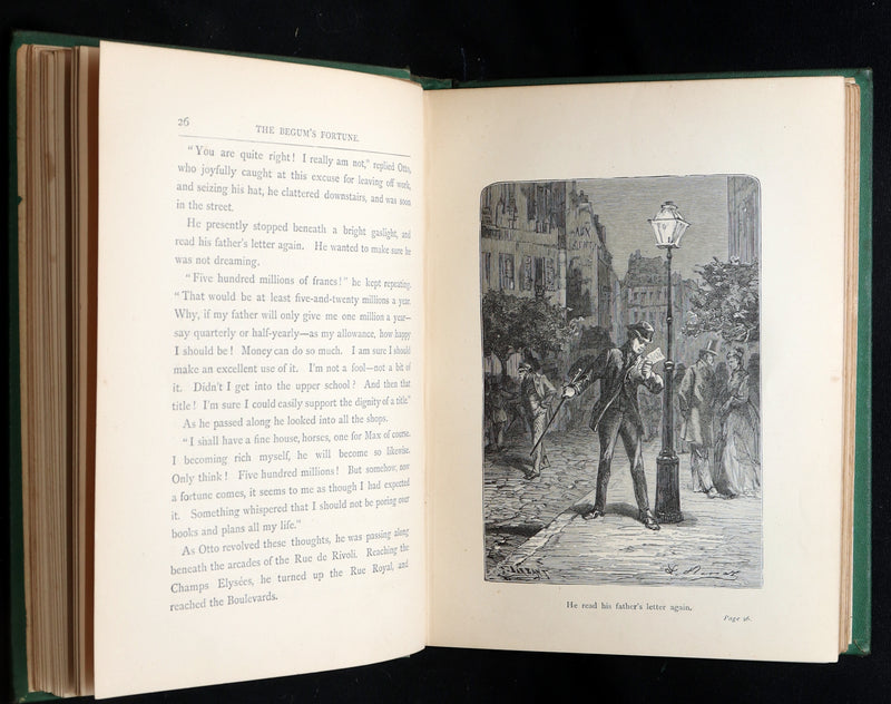1882 Rare Edition- Jules Verne The Begum's Fortune With Mutineers of the Bounty