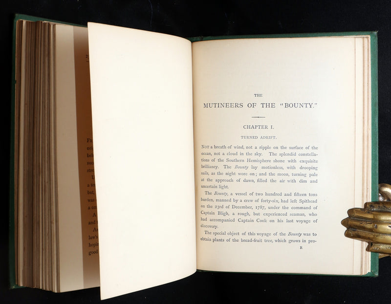 1882 Rare Edition- Jules Verne The Begum's Fortune With Mutineers of the Bounty
