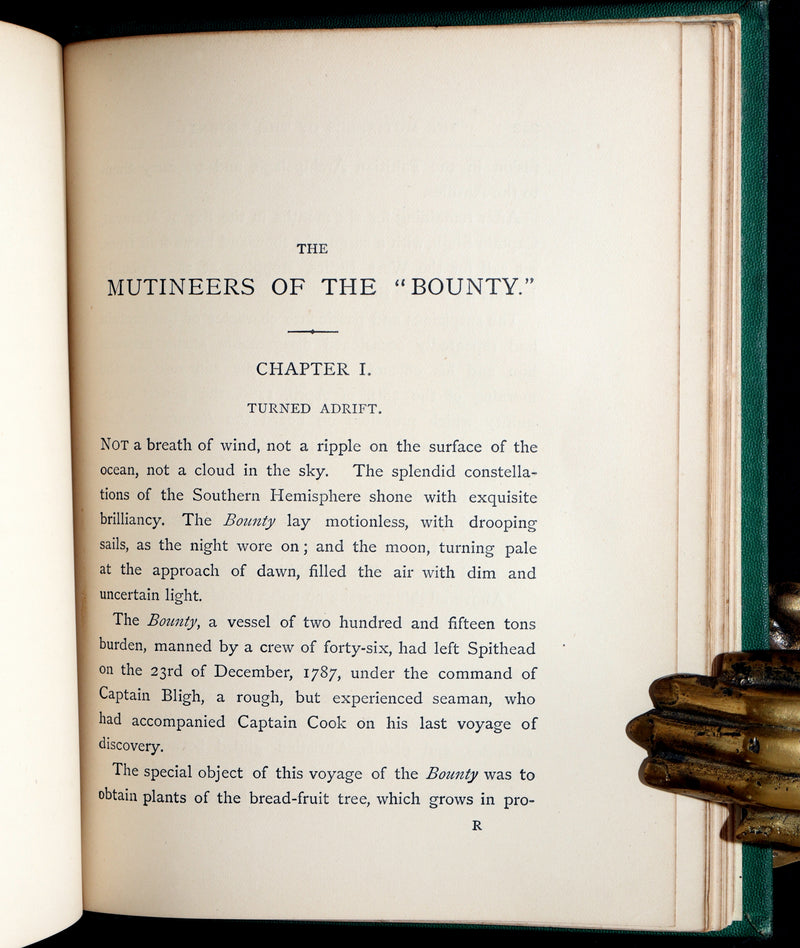 1882 Rare Edition- Jules Verne The Begum's Fortune With Mutineers of the Bounty
