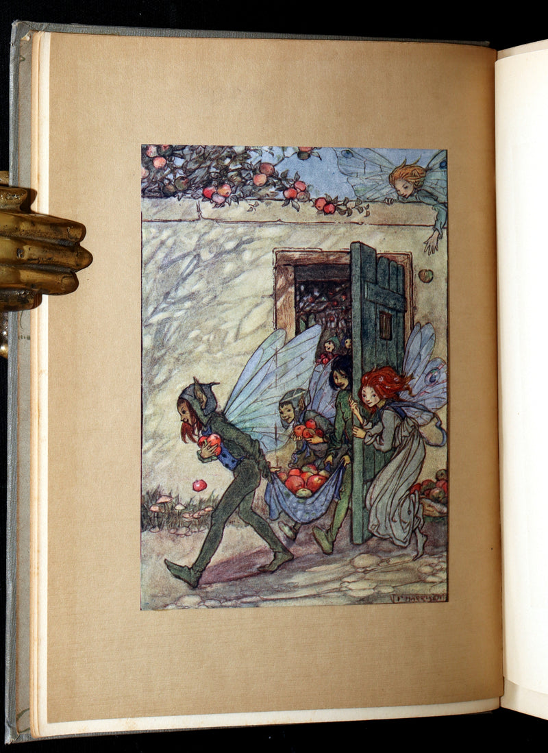 1912 Rare First Edition - Elfin Song, Verse and Pictures by Florence Harrison