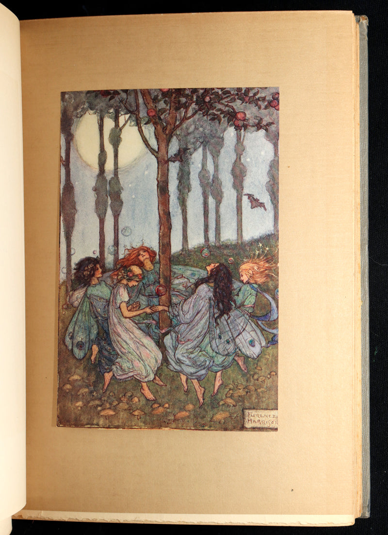 1912 Rare First Edition - Elfin Song, Verse and Pictures by Florence Harrison
