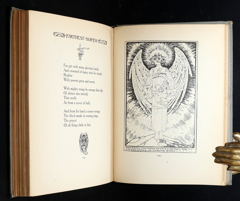 1912 Rare First Edition - Elfin Song, Verse and Pictures by Florence Harrison