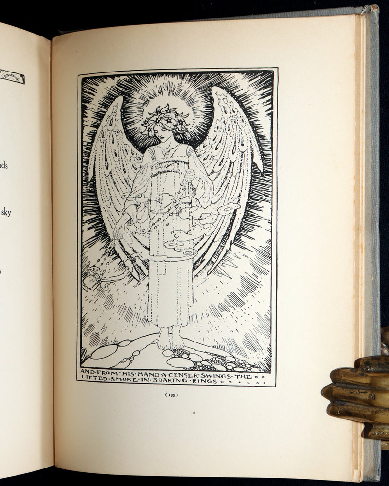 1912 Rare First Edition - Elfin Song, Verse and Pictures by Florence Harrison