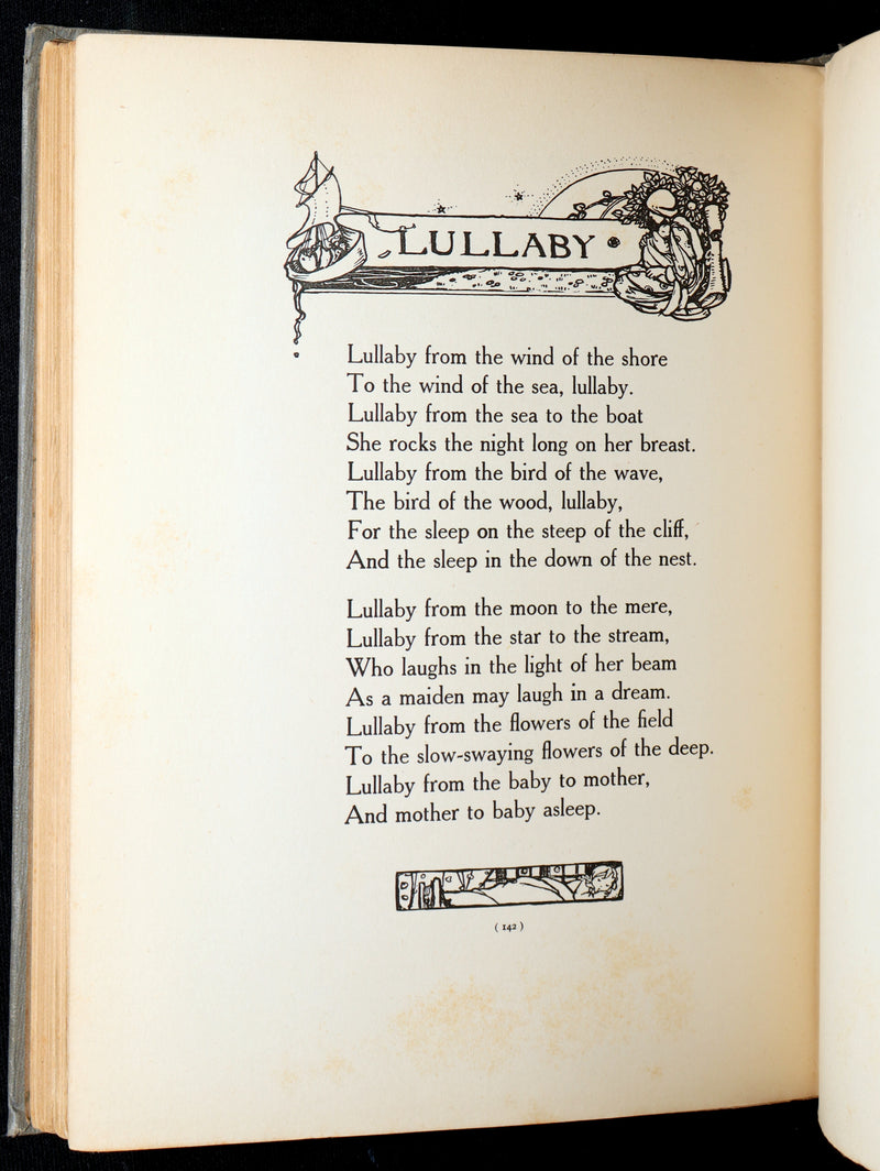 1912 Rare First Edition - Elfin Song, Verse and Pictures by Florence Harrison