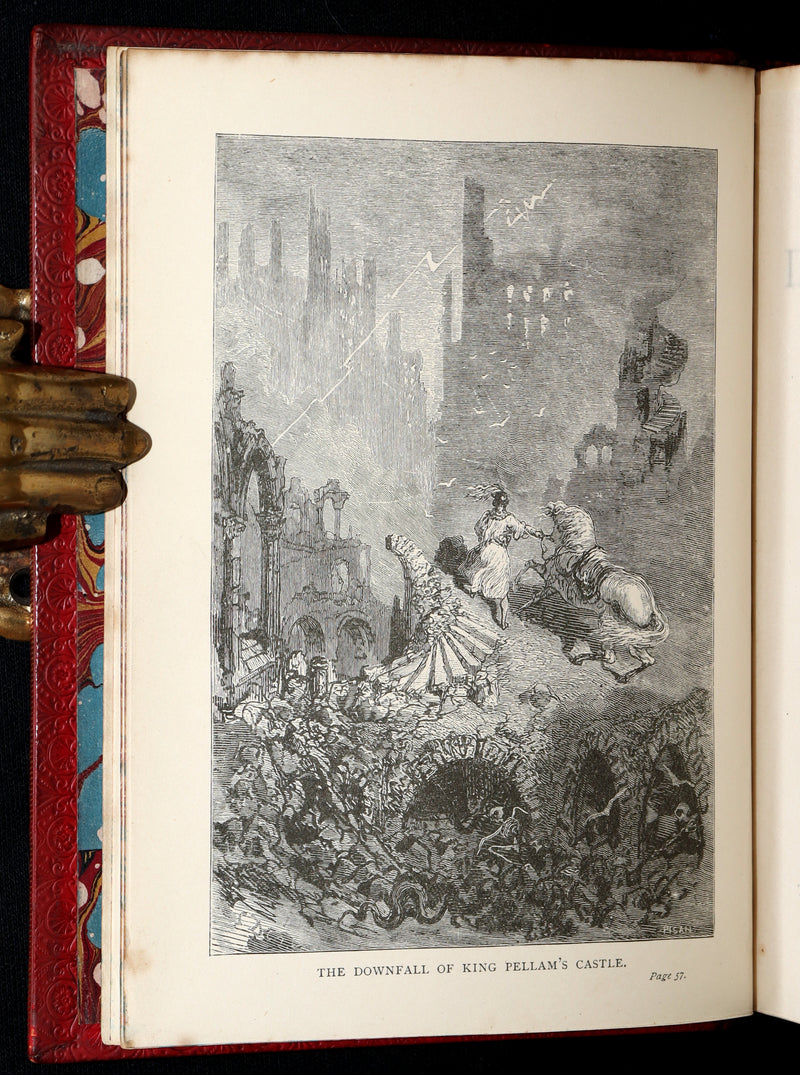 1898 Rare Book - Stories of the Days of King Arthur illustrated by Gustave Dore