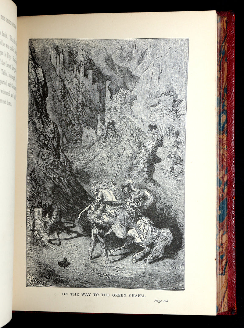 1898 Rare Book - Stories of the Days of King Arthur illustrated by Gustave Dore