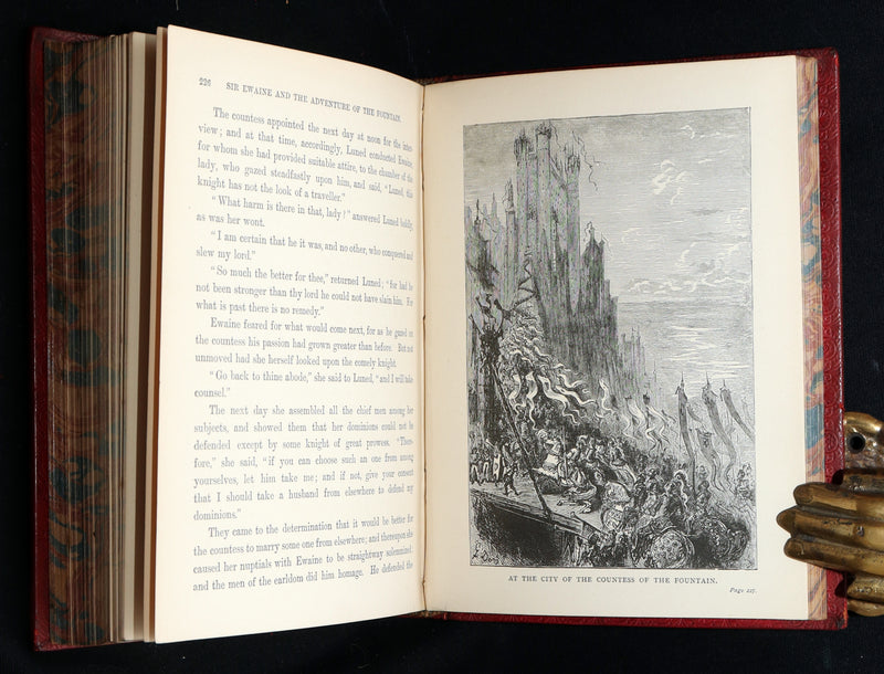 1898 Rare Book - Stories of the Days of King Arthur illustrated by Gustave Dore
