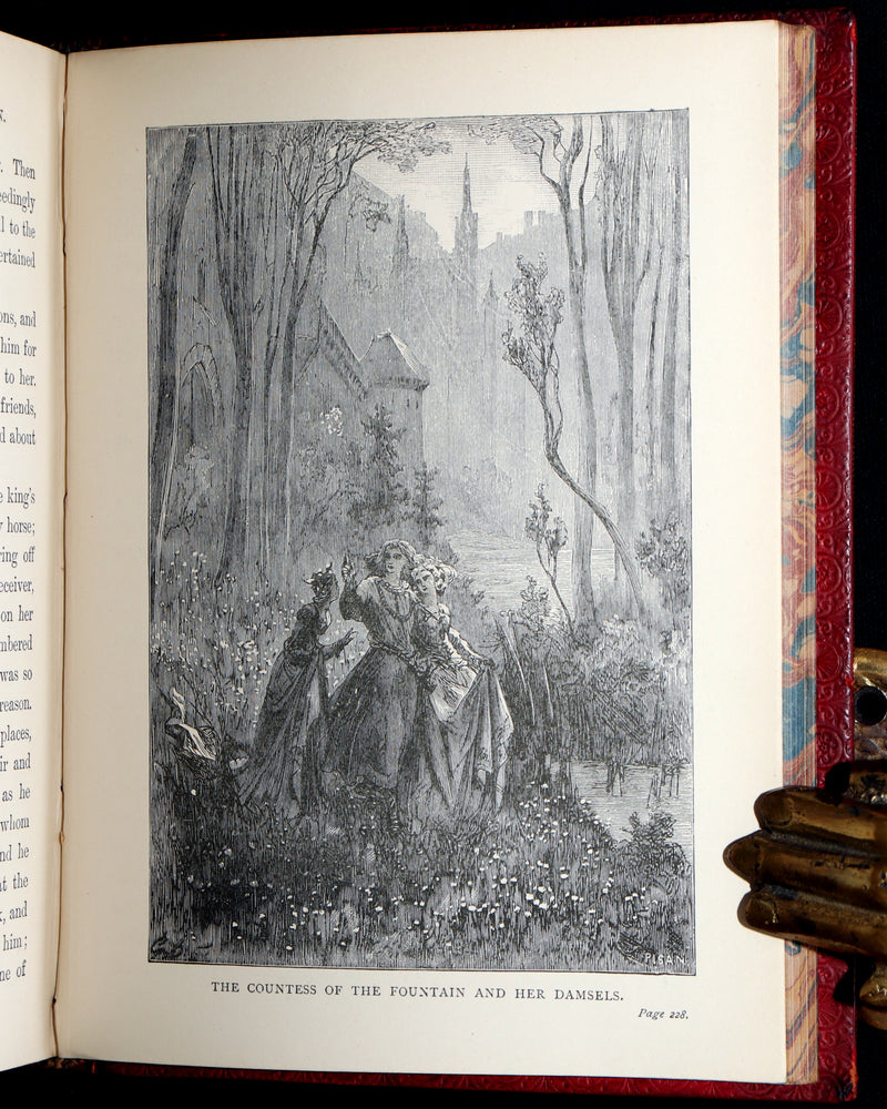 1898 Rare Book - Stories of the Days of King Arthur illustrated by Gustave Dore