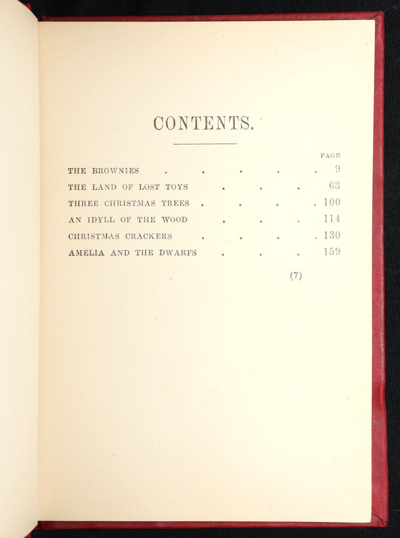 1895 Rare Book - The Brownies and Other Tales by Juliana Horatio Ewing