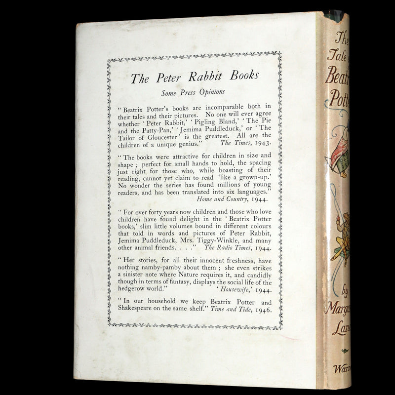 1946 Rare First Edition - The Tale of Beatrix Potter by Margaret Lane