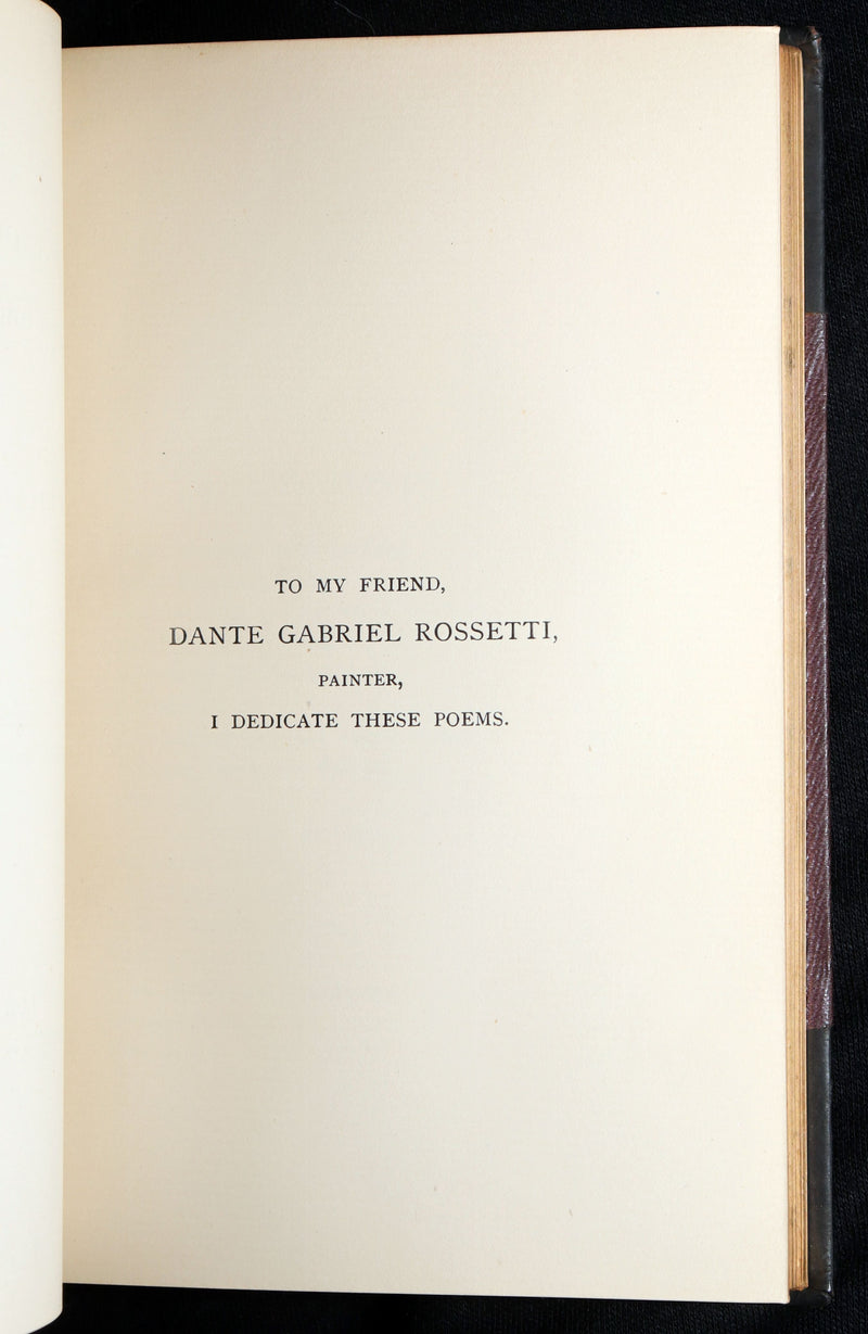1883 Rare Book - The Defence of Guenevere, King Arthur by William Morris