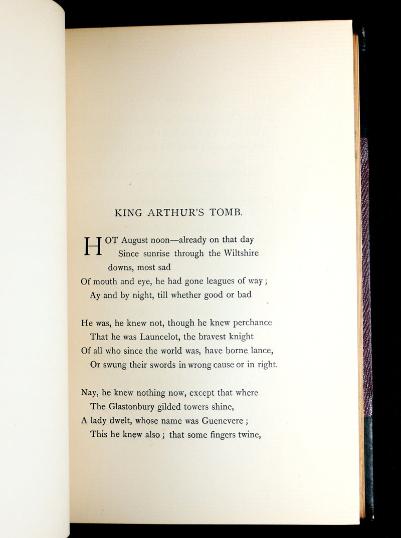 1883 Rare Book - The Defence of Guenevere, King Arthur by William Morris