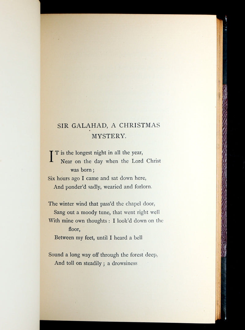 1883 Rare Book - The Defence of Guenevere, King Arthur by William Morris